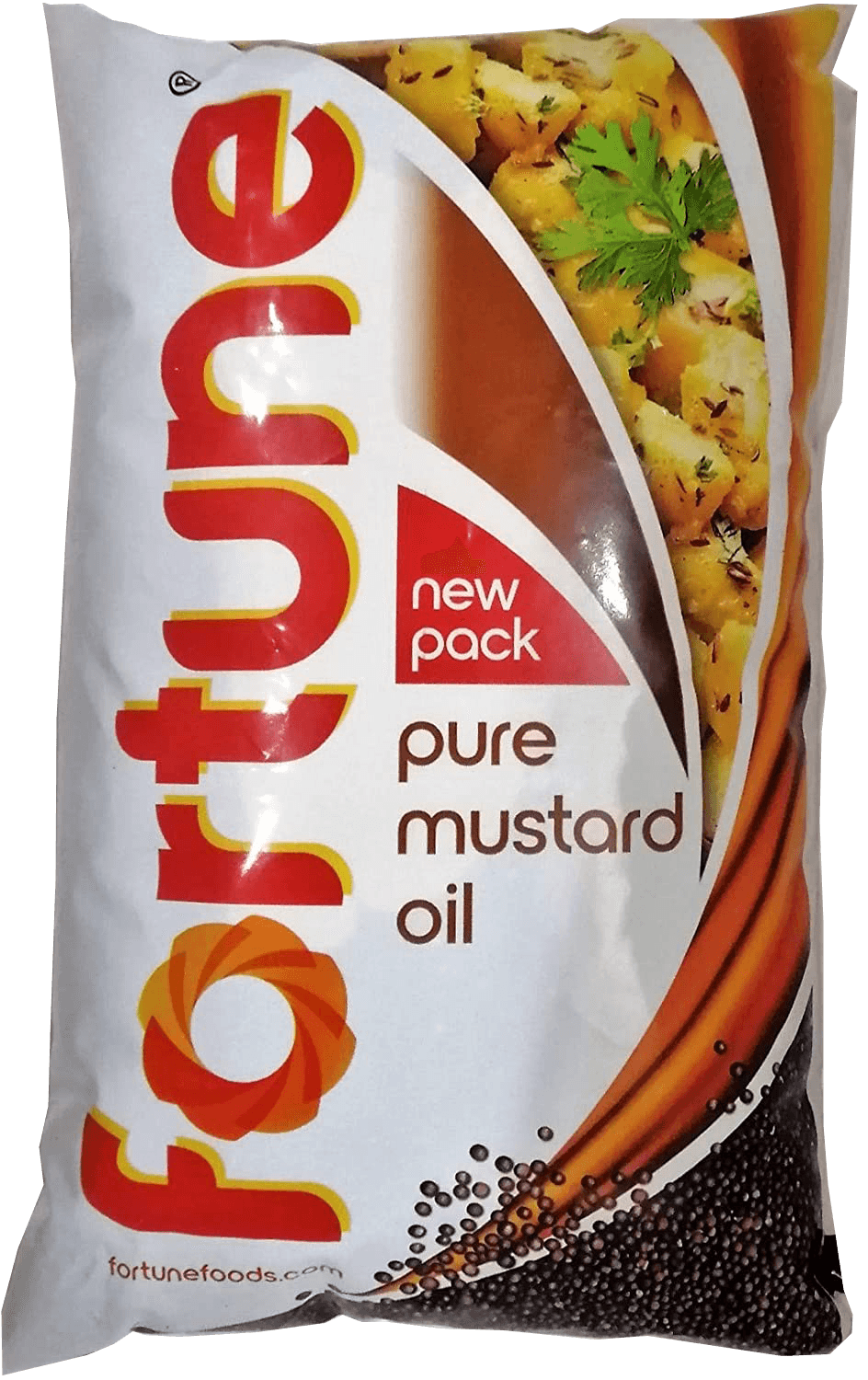 Fortune Pure Mustard OiL 1L Pouch