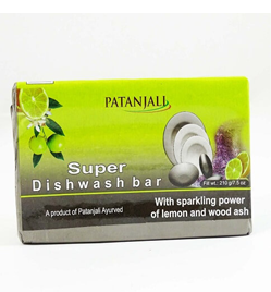 Patanjali Super Dishwash Bar, 175 gm