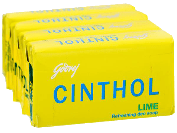 Cinthol Lime Soap 4 Packs