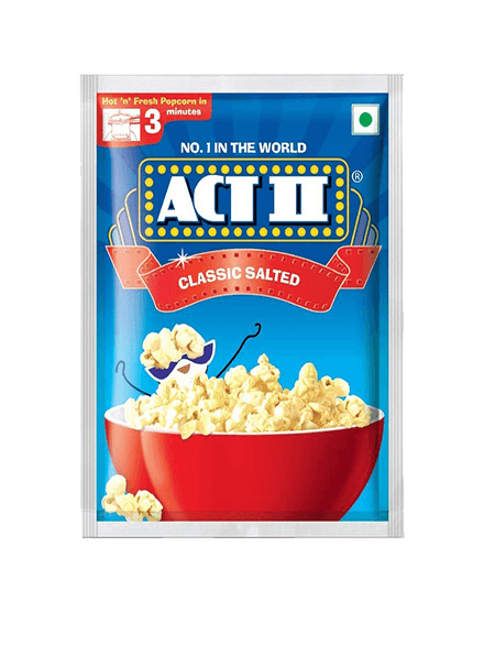 Act II Classic Salted Popcorn, 40gm