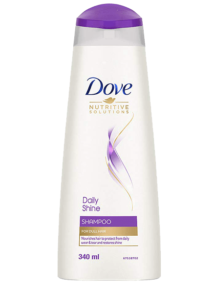 Dove Daily Shine Shampoo, 340ml