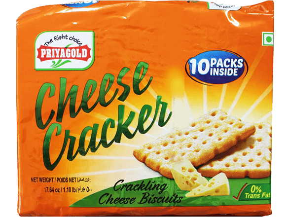 Cheese Cracker Crackling Cheese Biscuits, 80g 