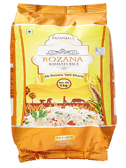 Patanjali Rozana Basmati Rice, 1kg