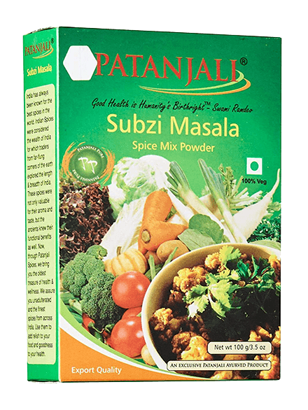 Patanjali Sabzi Masala, 100g