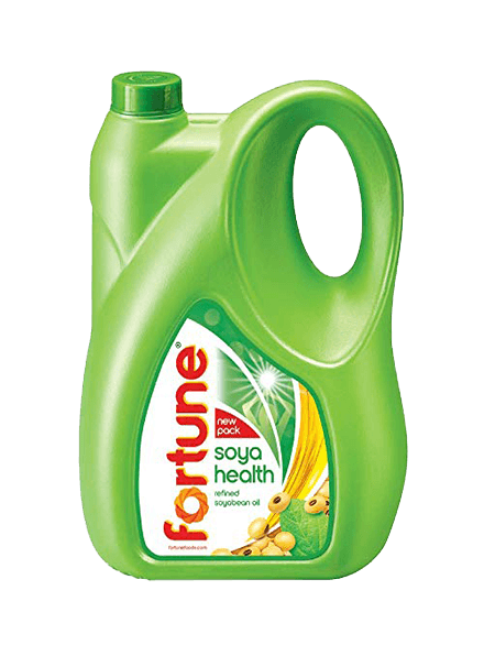 Fortune Soyabean Oil, Refined, 5 L Can