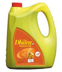 Dhara Soyabean Oil, 5L Jar