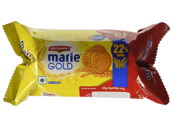 Britannia Marie Gold, 83g 22% Extra (68G +15G Extra)