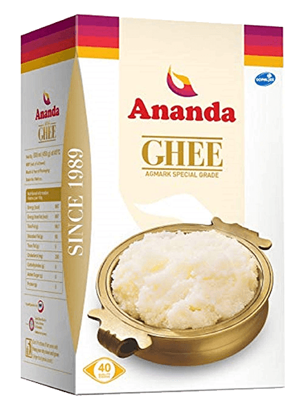 Ananda Ghee, 500 ml Carton