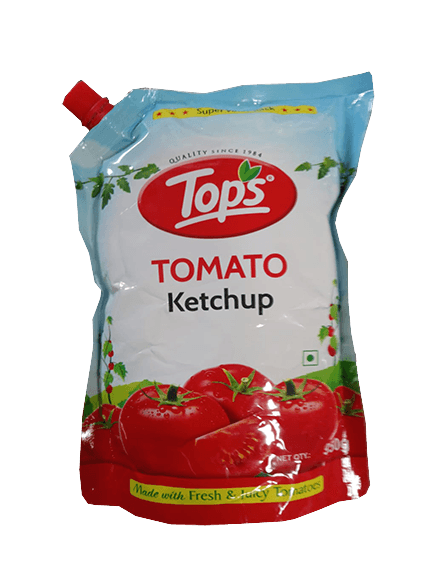 Tops Tomato Ketchup Pouch, 1 kg