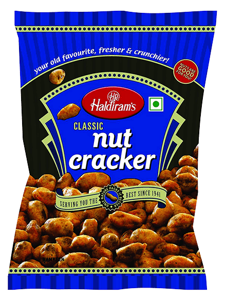 Haldiram Nut Cracker 10 % Extra 220 gm