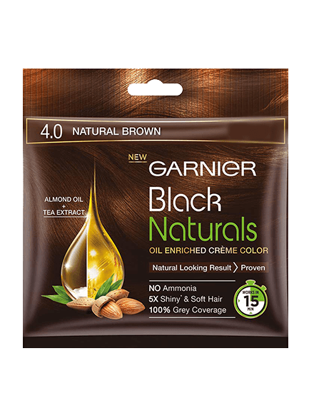 Garnier Black Naturals - Shade 4 Natural Brown 20 g