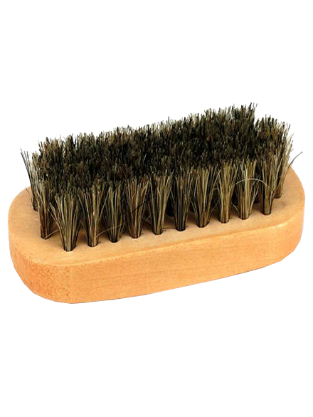 Wooden Shoe Polish Brush