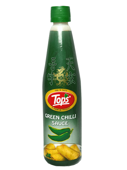 Tops Green Chilli Sauce, 200 gm