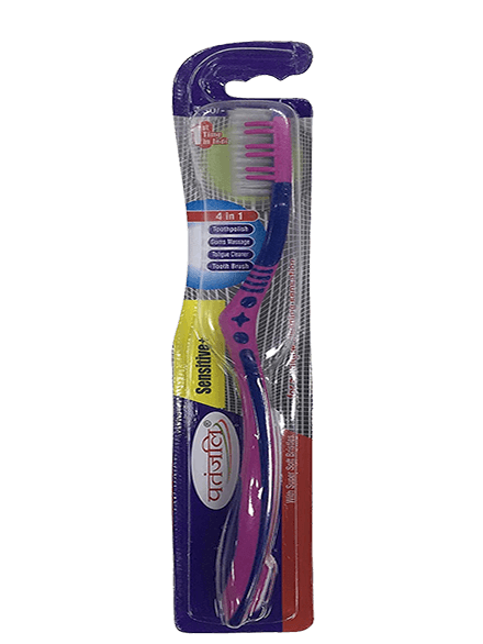 Patanjali Sensitive Plus Toothbrush, 1 Unit