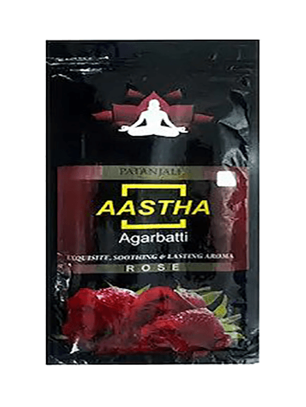 Patanjali Aastha Agarbatti Rose, 150 Gm