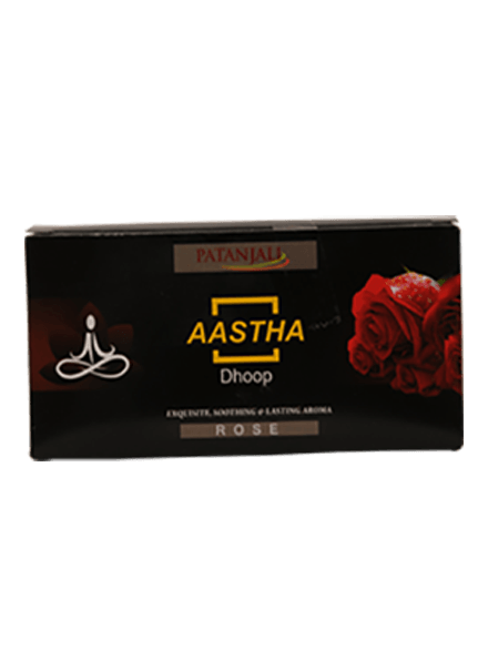 Patanjali Aastha Rose Dhoop, 20 Unit