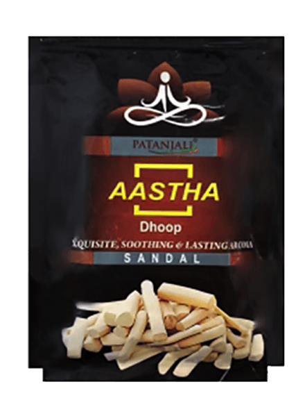 Patanjali Aastha Sandal Dhoop, 20 Unit