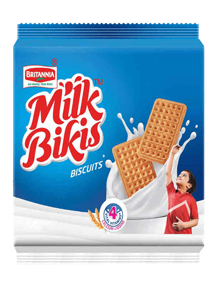 Britannia Milk Bikis Biscuits, 200 Gm