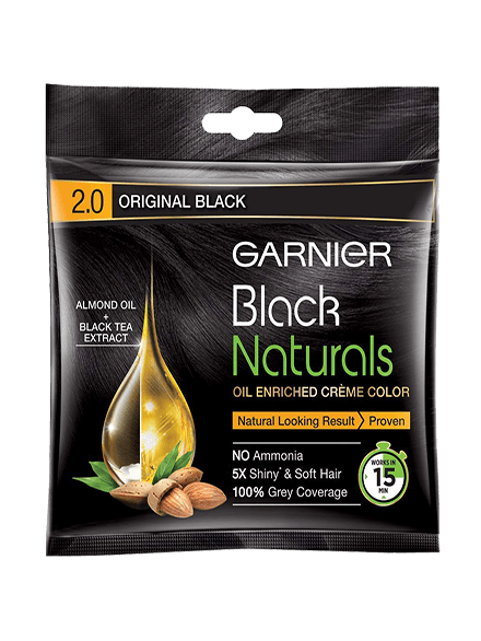 Garnier Black Naturals 2.0 Original Black, 20 Ml+20 Gm