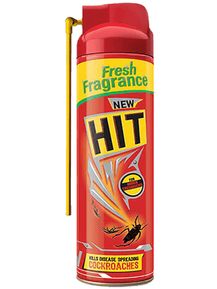 Hit Kills Disease Spreading Cockroaches Spray, 400 Ml