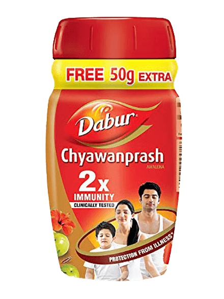 Dabur Chyawanprash 2X Immunity Clinically Tested, 500gm+50 Gm Free