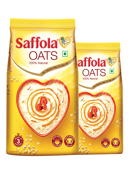 Saffola Oats 1kg+ 400 Gm Pack Free