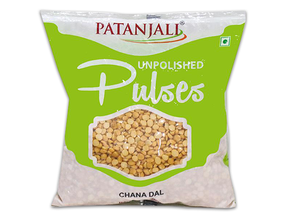 Patanjali Unpolished Chana Dal, 500 Gm